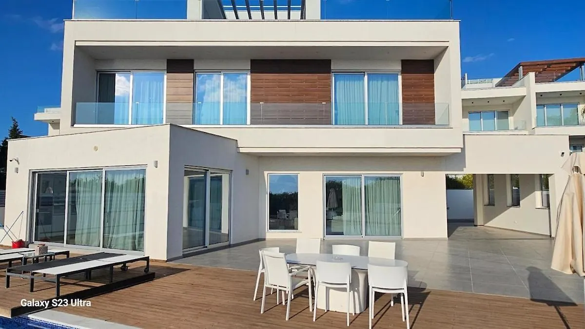 Beachfront Luxury Villa Idania Ayia Napa Cyprus