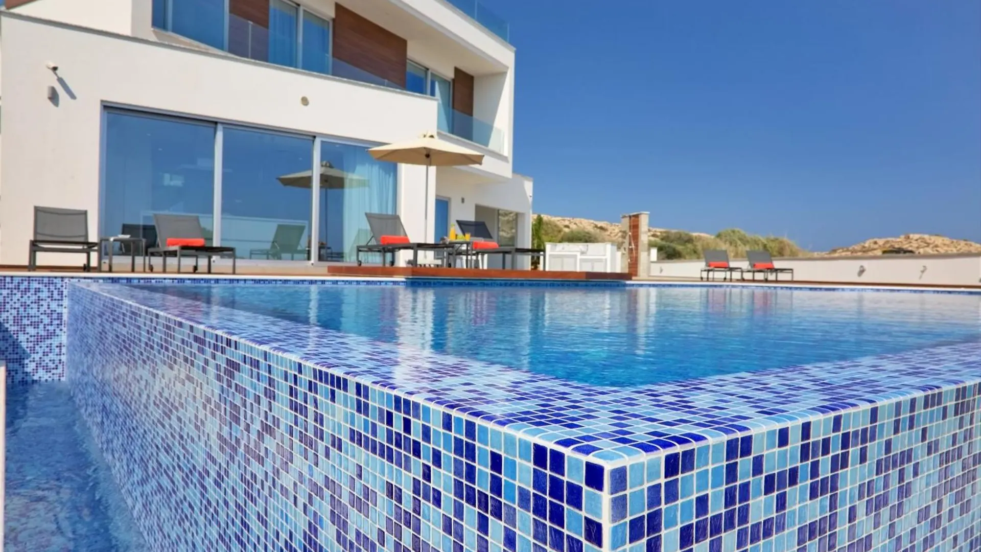 Beachfront Luxury Villa Idania Ayia Napa Cyprus